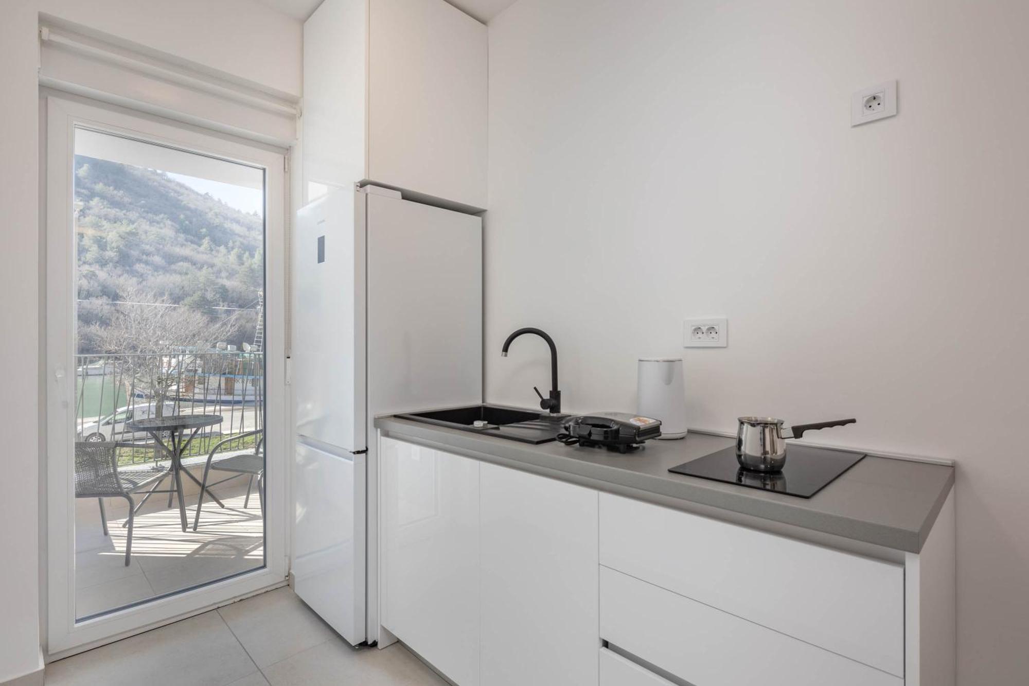 Seafront Villa Andrijana - Happy Rentals プロミン エクステリア 写真